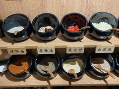 巴适的调料区-独食火锅·半米屋台(望平街店)