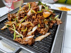 葱爆羊肉-旺顺阁鱼头泡饼(小红门店)
