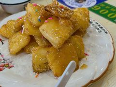 拔丝奶豆腐-老舅老蒙肉饼非遗店(一店)