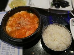 嫩豆腐汤-青松馆韩国料理(香港中路佳世客店)