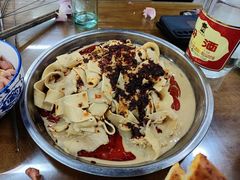涮牛肚豆腐皮-老孙家泡馍馆·金牌烧烤