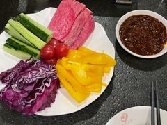蔬菜蘸酱-湘肠香火锅店(团结湖店)