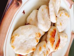 香煎墨鱼饼-将军陂美食山庄·瓦缸炭烧鸡