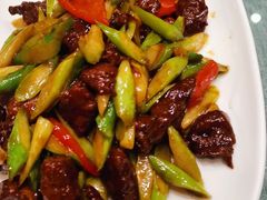 芦笋烧牛肉-蝦塘·中国餐馆(城墙南马道巷店)