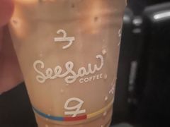 繁星桂花拿铁-Seesaw Coffee(武商MALL·武广店)