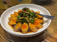 辣椒溏心皮蛋-丹江渔村(首都机场店)