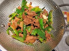 辣椒炒黑猪肉-彭耕记猪油炒小菜(吉联mall店)