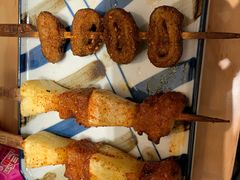 猪五花烤凤梨-火山屋台(新街口店)