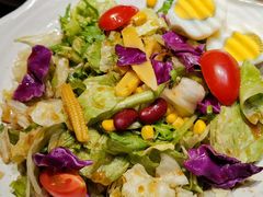 蔬菜沙拉-明洞阿姨·韩式酱蟹烤肉·创意料理(三元桥店)