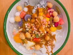 招牌火蕉翻砂冰粉-甜心闲生传统手工冰粉(人民广场店)