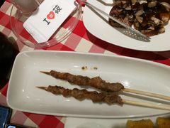 烤羊肉串-西贝(上海新梅广场店)