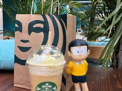 南瓜丝绒拿铁星冰乐-星巴克(银川金凤万达店)