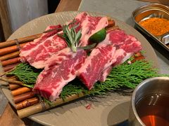 -草家酱蟹炭火烤肉店(珲春南路一店)