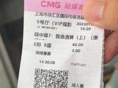 -大光明丽星VIP影城(昌里路杜比全景声店)