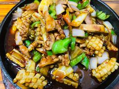 鱿鱼爆腰花铁板-卢庄(江汉路店)