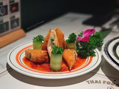 芝士鲜虾炸春卷-太食獸泰式茶餐厅(济南万象城店)