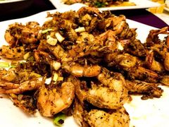 黑胡椒明虾-味可道美食坊(福基路店)