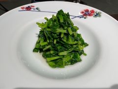 清炒豌豆尖儿-晟永興烤鸭店(五道口店)