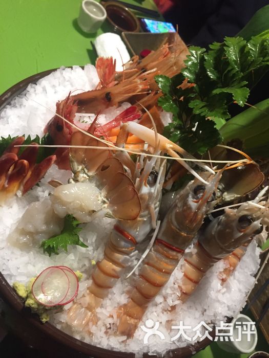 万岛日本料理铁板烧(锦江店)小青龙刺身图片 - 第7554张