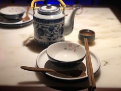 餐具摆设-绿茶餐厅(松江万达店)