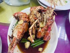 酱油王干煎生虾-新峰肉骨茶