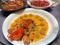 避风塘炒波士顿龙虾球-北京泰富酒店-柏景轩中餐厅