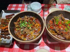 -罗霸蛮老岳阳大排档·鲜货烧烤·土吊子煨砂锅烧菜