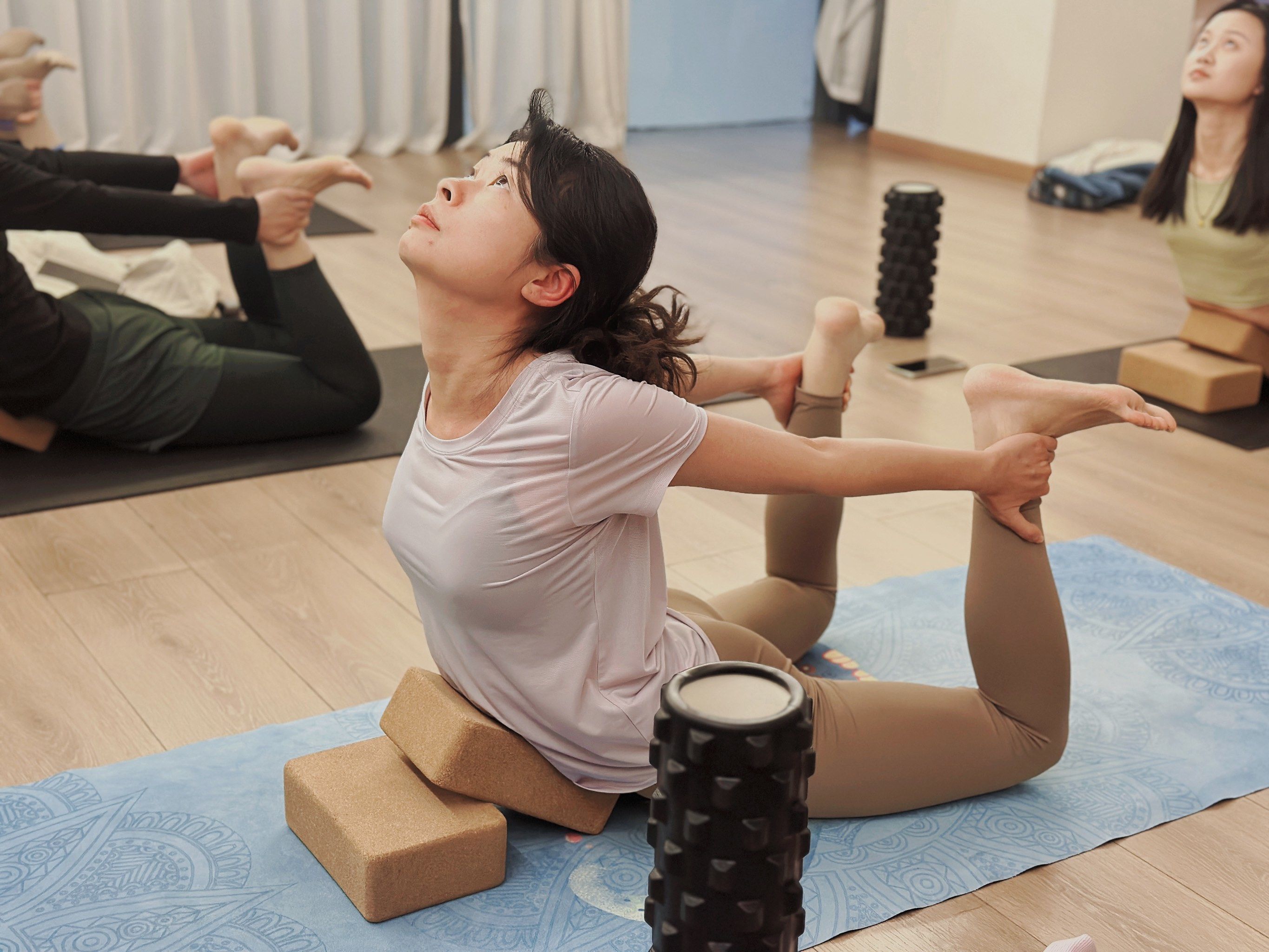 瑜伽普拉提 #开肩美背#成都本念瑜伽#成都瑜伽月付#月付制不拖