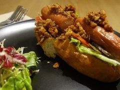 墨西哥风味肉酱热狗-HELLO 27 意面·沙拉·帕尼尼