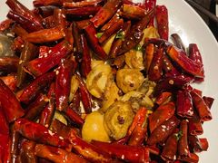 辣子鸡汁焗鲍鱼-甄御•海鲜新青岛菜(麦岛店)