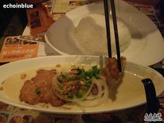 白咖喱猪排-沙嗲王(加拿芬店)