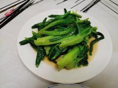 素炒油麦菜-马克力木手抓炕锅烤羊肉(盐湖一小区店)