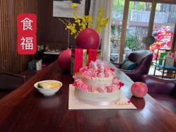 -宝宝百日宴周岁生日派对气球布置策划