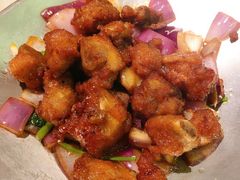 蒜香蜜汁排骨-绿茶餐厅(平谷华联店)