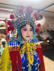 -胭脂猫京剧摄影