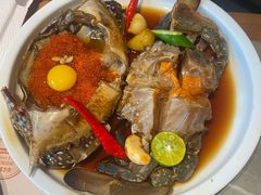 -草家酱蟹炭火烤肉店(珲春南路一店)