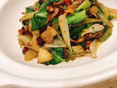 油渣炒青菜-望湘园·湖南菜(宏伊店)