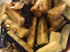 蛤蜊肉拌茄子-华春餐馆(鱼山路店)