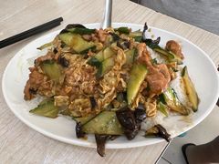 木须肉盖饭-旭明轩拉面馆
