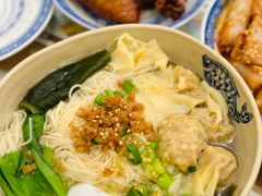 鱼皮角鲜汤虾子面-吉禧粤特色甜品小吃(腾飞店)