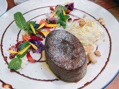 熔岩巧克力蛋糕-Golden Lily河内巴黎法越料理餐厅(建国西路店)