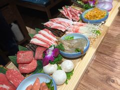 -明洞阿姨·韩式酱蟹烤肉·创意料理(三元桥店)