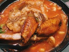 番茄浓汤鸡翅猪扒通粉-华嫂冰室(尖沙咀店)