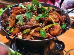 大虾鸡翅-民食香·腊排骨野生菌美食(木府店)