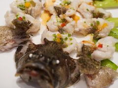 蒜香古法蒸老虎斑-北京厨房(SKP店)