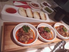 香煎牛肉饼-左庭右院鲜牛肉火锅(浦江欢乐颂店)