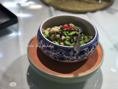青雪菜豆瓣烧马蹄-东方御花园酒店