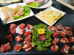 飘香粒粒牛肉-阿妈咪韩国烤肉(博士后家园店)