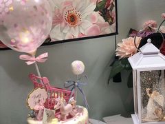 少女心木马-大朵绵羊の甜品店