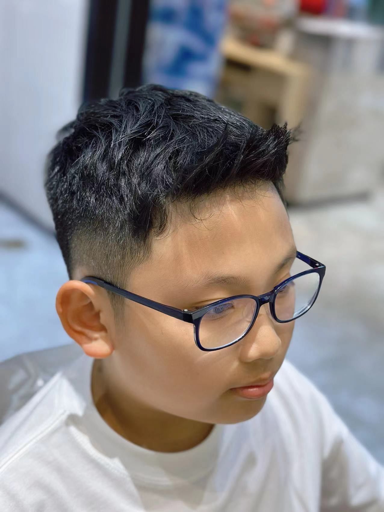 男孩子的个性发型